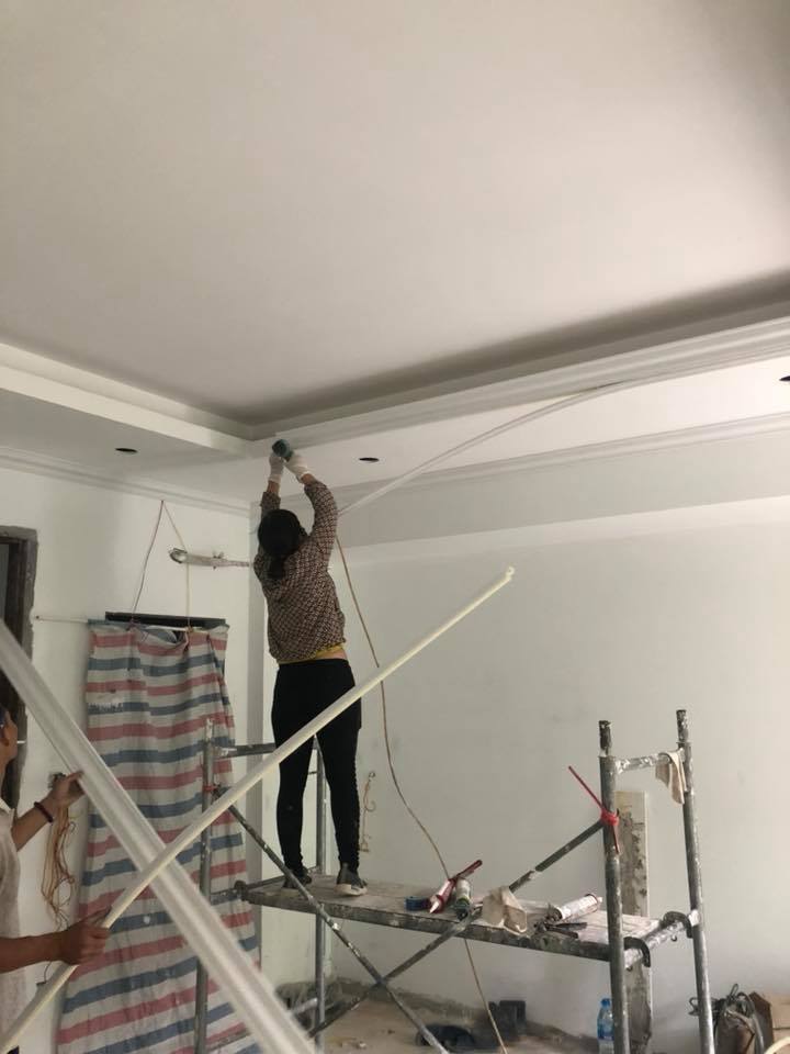 thợ sơn nhà không chuyên
