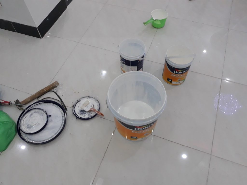Chi phí sơn nhà chung cư 71 m2