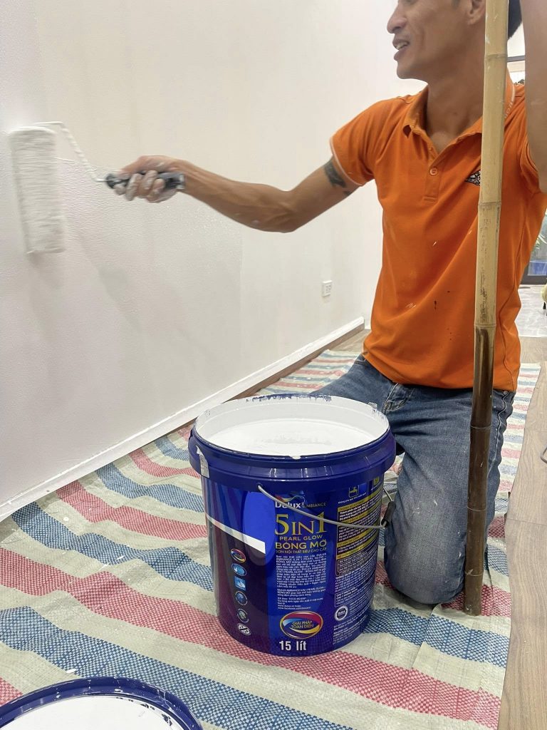 Dịch vụ sơn tường chung cư Hà Nội